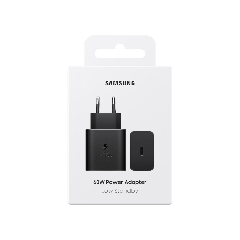 Chargeur secteur USB-C 60W  - Noir - Samsung photo 1