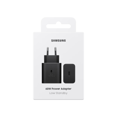 Chargeur secteur USB-C 60W  - Noir - Samsung photo 1