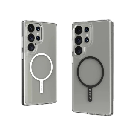 Kit 2 anneaux MagSafe pour coque - Universel smartphone - Noir et Blanc - Devia photo 5