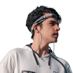 Écouteurs sport tour de cou Kintone Series EM036 Bluetooth - Noir - Devia photo 4