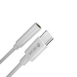 Adaptateur audio USB-C vers Jack 3.5mm pour appareils USB-C - Blanc photo 3