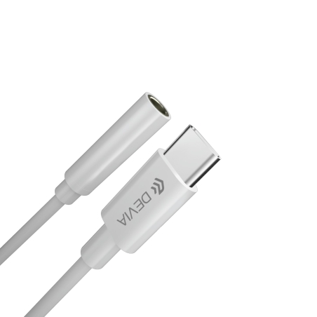 Adaptateur audio USB-C vers Jack 3.5mm pour appareils USB-C - Blanc photo 3