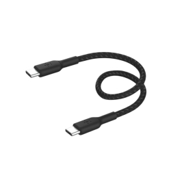 Câble BoostCharge tressé USB-C vers USB-C - Noir - Belkin photo 3
