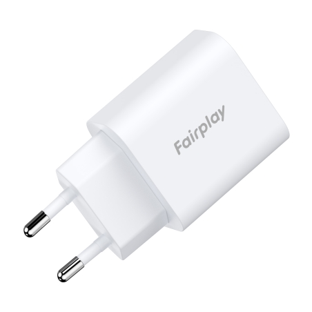 Chargeur secteur USB-C 25W Torino - Universel - Blanc photo 5