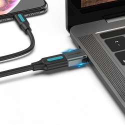 Adaptateur OTG USB-C mâle vers USB-A femelle - Gris - Vention photo 1