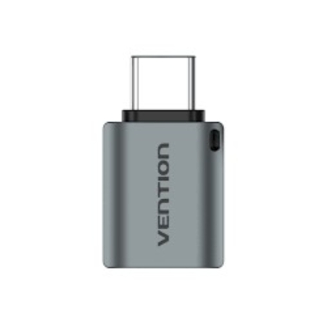 Adaptateur OTG USB-C mâle vers USB-A femelle - Gris - Vention photo 3
