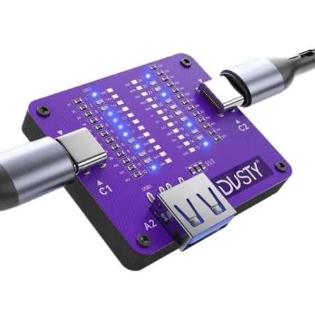 Testeur de câble USB-A/C TC-24 - Dusty photo 3