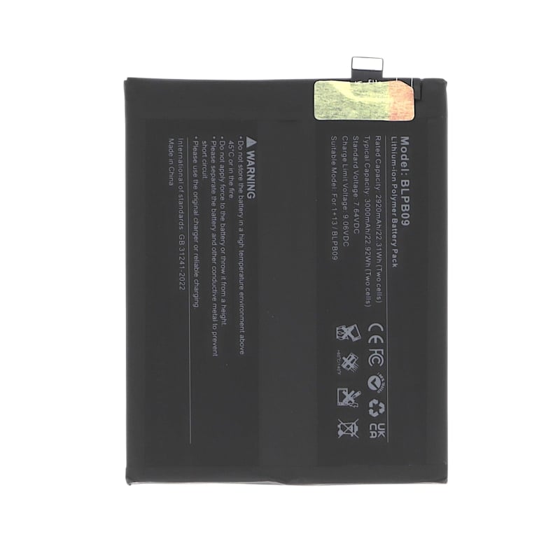 Batterie (BLP09) OnePlus 13 - Compatible photo 1