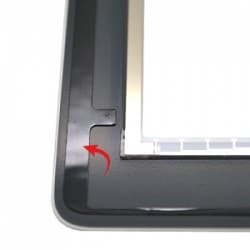 Vitre tactile blanche prémontée avec sticker et bouton home pour IPad 2 qualité supérieure photo 5