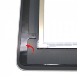 Vitre tactile noire prémontée avec sticker et bouton home pour IPad 2 qualité supérieure photo 5
