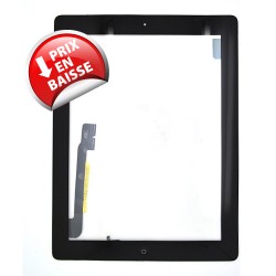 Vitre tactile noire prémontée pour iPad 3 qualité supérieure photo 2