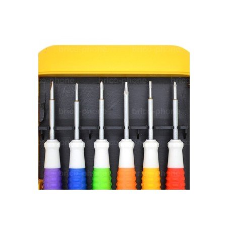 Lot de 6 tournevis de précision photo 3