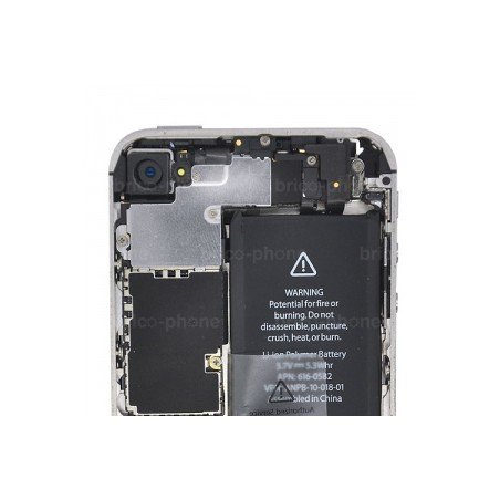 Plaquette métallique pour iPhone 4S photo 4