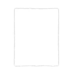 Joint blanc (contour de la vitre) autocollant pour iPad 4 photo 2