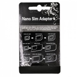 Adaptateur Nano Sim vers Sim et Micro Sim photo 3