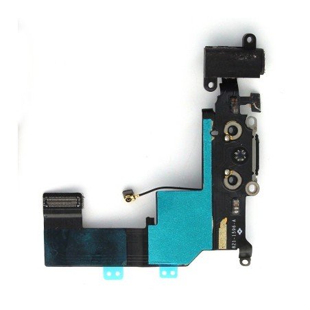 Connecteur de charge Noir, jack et micro iPhone 5S photo 4