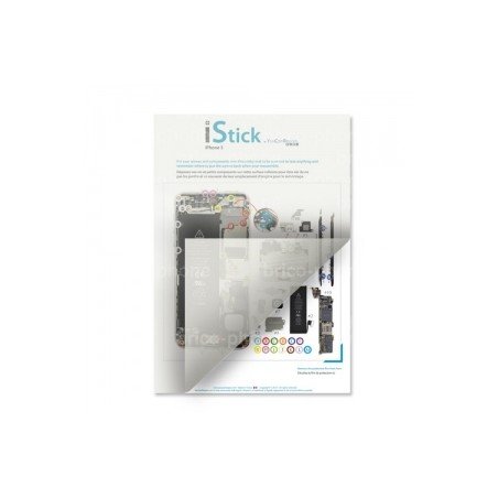 Patron adhésif d'aide au montage pas à pas pour iPhone 5 photo 3