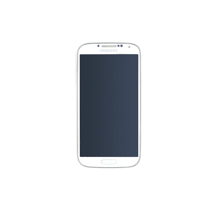 Ecran BLANC COMPLET prémonté sur chassis pour Samsung Galaxy S4 photo 2