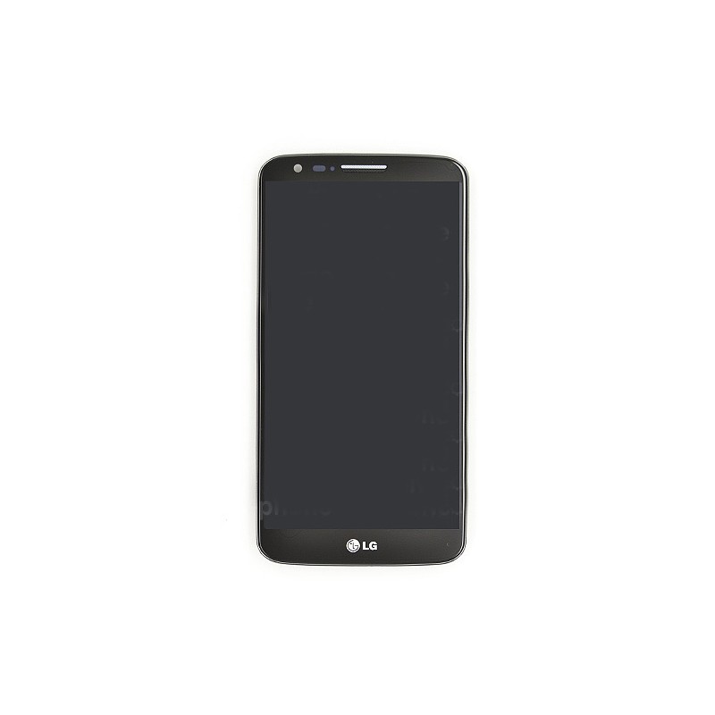 Bloc écran avec châssis (vitre et LCD) pour LG Optimus G2 NOIR photo 2