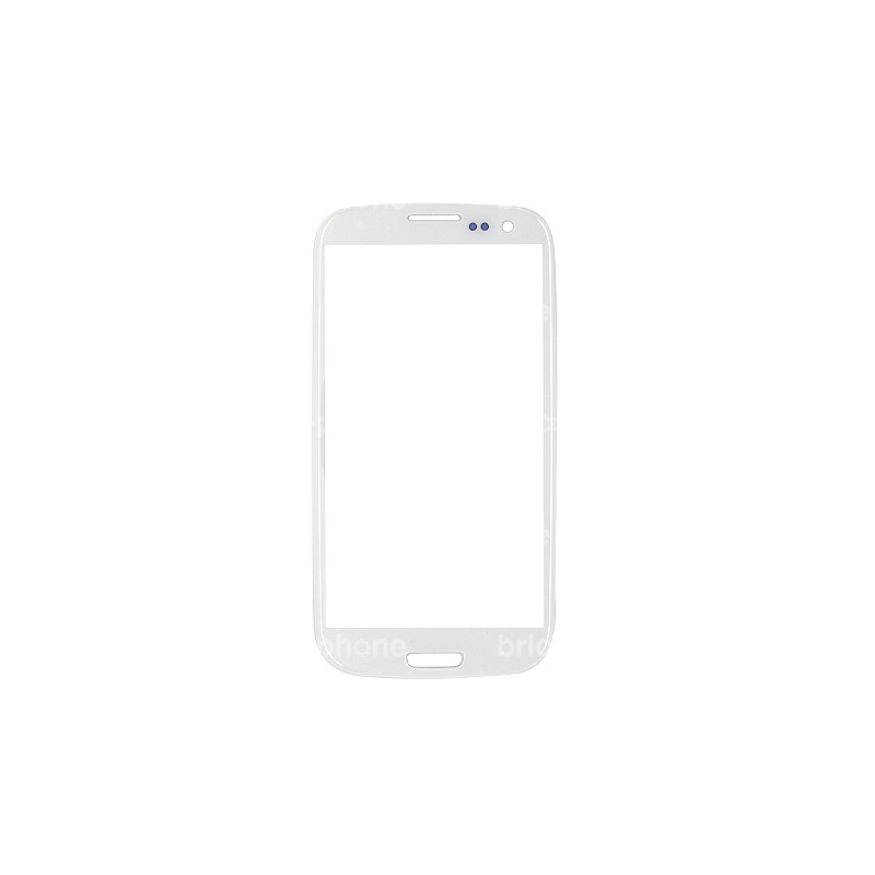 Vitre seule BLANCHE pour Samsung Galaxy S3 photo 2