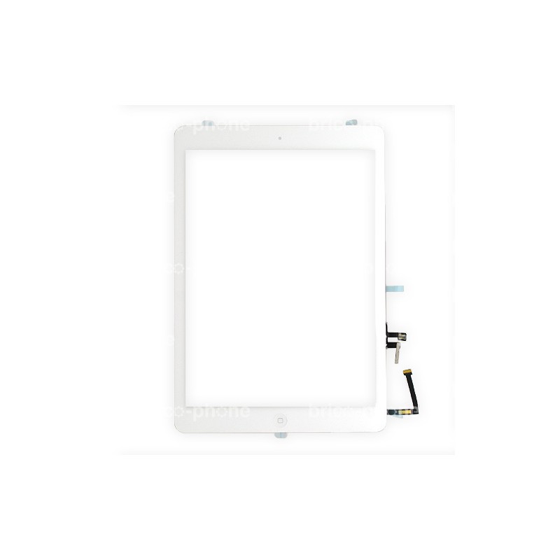 Vitre tactile complète pour iPad Air BLANCHE photo 2