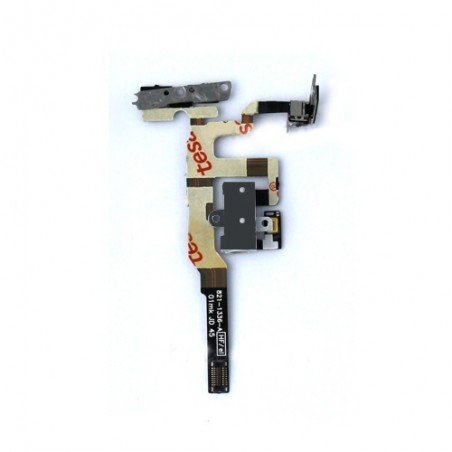 Nappe complète prise Jack + mute et volume pour iPhone 4S Noir photo 2