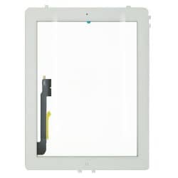 Vitre tactile blanche prémontée pour iPad 3 qualité standard photo 2