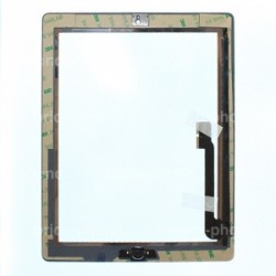 Vitre tactile blanche prémontée pour iPad 3 qualité standard photo 3