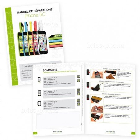 Manuel de réparation complet pour iPhone 5C photo 2