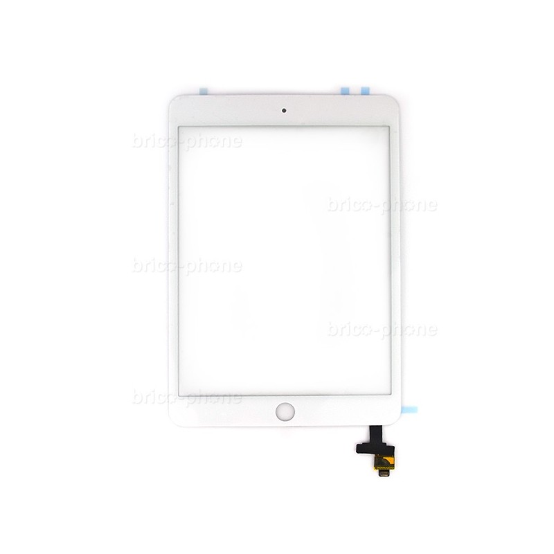 Vitre tactile BLANCHE pour iPad Mini 3 photo 2