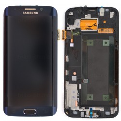 Ecran Amoled NOIR COSMOS et vitre prémontés pour Samsung Galaxy S6 Edge photo 2