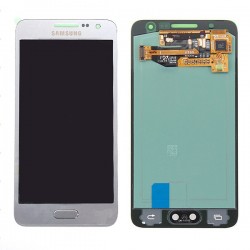 Bloc écran Argent Amoled avec vitre prémontée pour Samsung Galaxy A3 photo 2