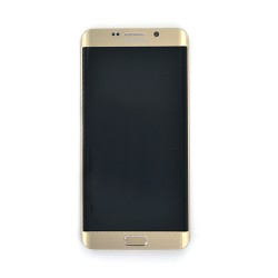 Ecran GOLD Amoled et vitre prémontés pour Samsung Galaxy S6 Edge Plus photo 2