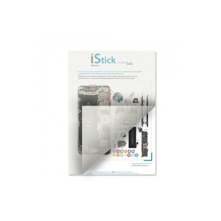 Patron adhésif d'aide au montage pas à pas pour iPhone 5C photo 3