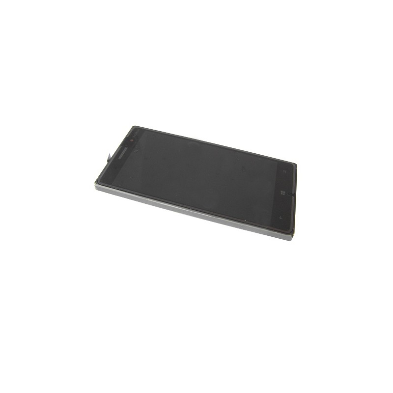 Bloc Ecran Noir avec chassis pour NOKIA Lumia 830 photo 2