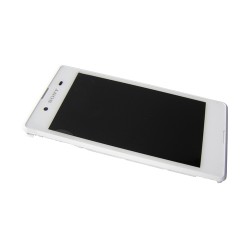 Bloc écran blanc prémonté sur châssis pour Sony Xperia E3 photo 2