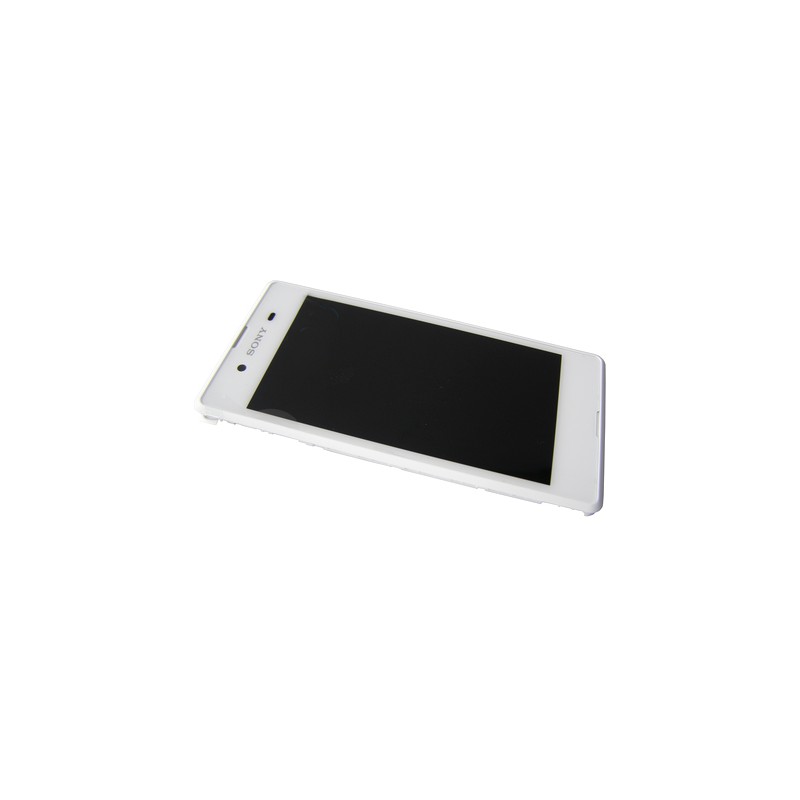 Bloc écran blanc prémonté sur châssis pour Sony Xperia E3 photo 2