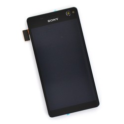 Bloc écran noir prémonté sur châssis pour Sony Xperia C4 / C4 DUAL SIM photo 2