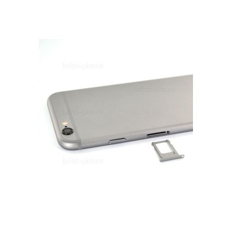 Coque arrière Gris Sidéral pour iPhone 6S complète photo 3