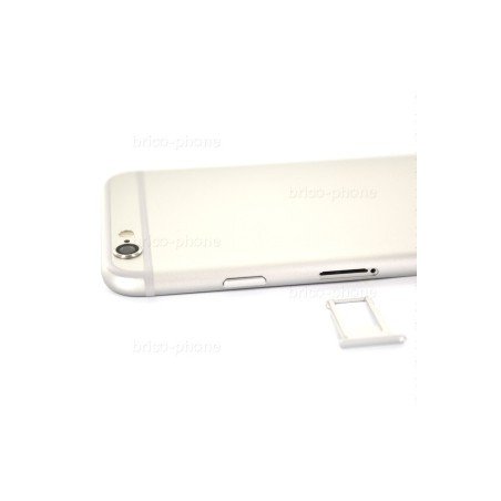 Coque arrière Silver pour iPhone 6S complète photo 3