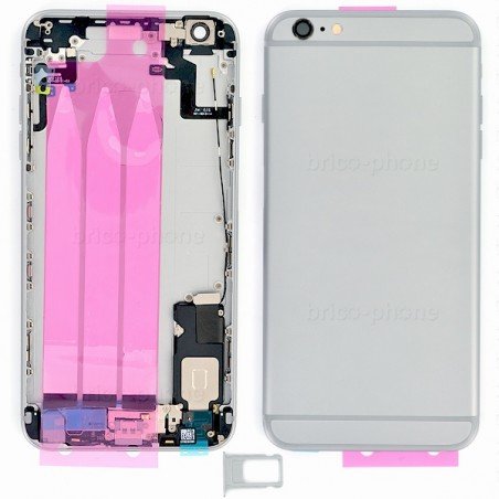 Coque arrière Silver pour iPhone 6S Plus complète photo 2