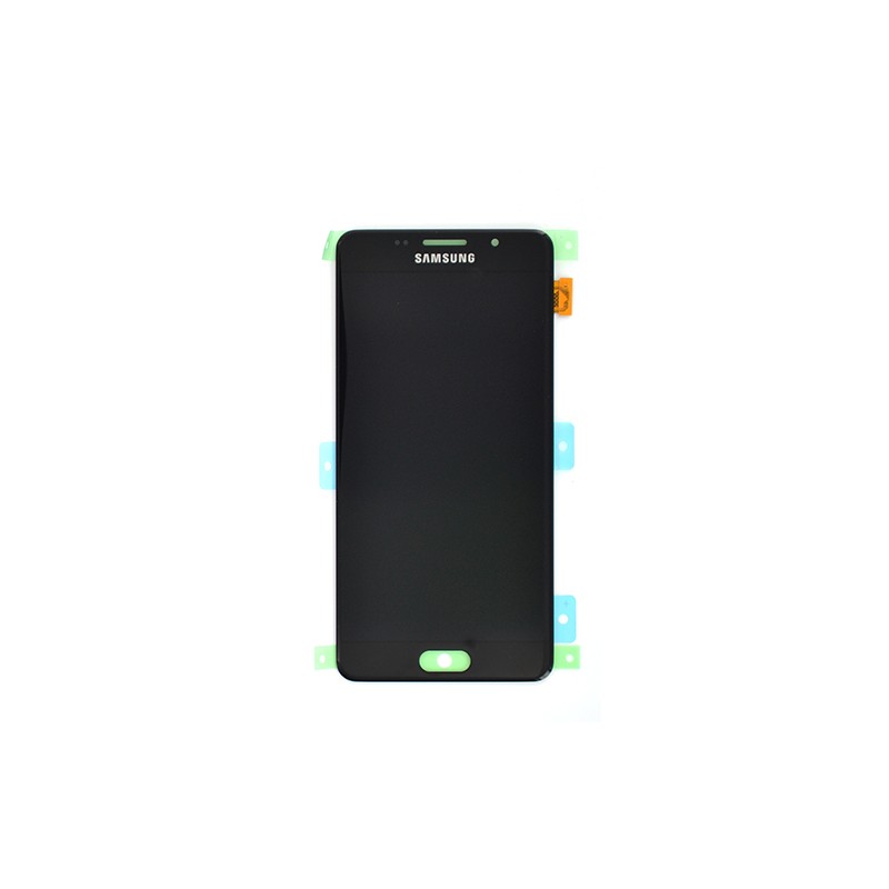 Bloc Ecran noir avec vitre + Amoled pour Samsung Galaxy A5 2016 photo 2