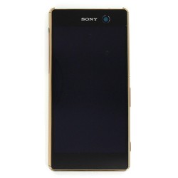 Bloc Ecran Or avec châssis pour Sony Xperia M5 /M5 DUAL SIM photo 2