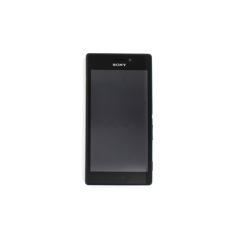 Bloc Ecran Noir complet pour Sony Xperia M2 photo 2