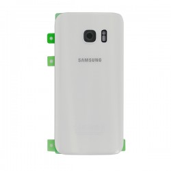 Vitre arrière Blanche pour Samsung Galaxy S7 photo 2