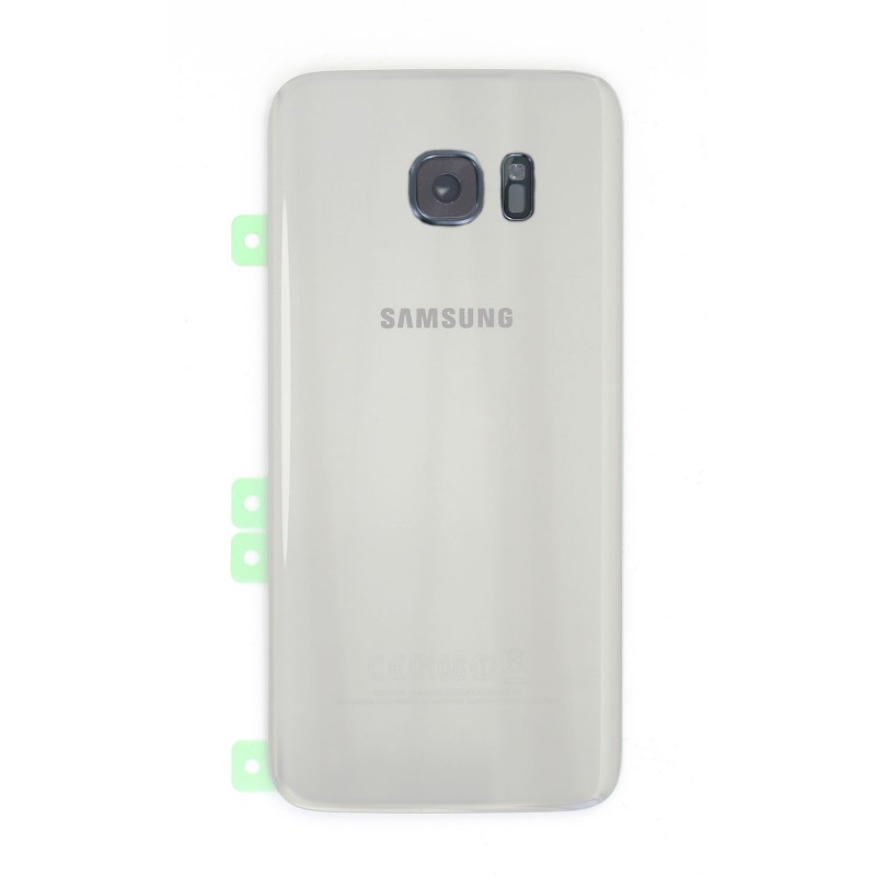 Vitre arrière Blanche pour Samsung Galaxy S7 Edge photo 2