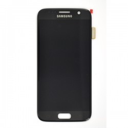 Ecran Amoled et vitre prémontés pour Samsung Galaxy S7 Noir photo 2