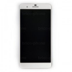 Ecran Blanc avec vitre et LCD pour Huawei Honor 6 Plus photo 2