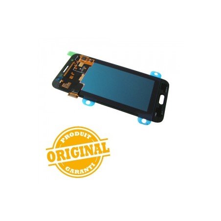 Ecran Amoled Noir et vitre prémontés pour Samsung Galaxy J3 2016 photo 3