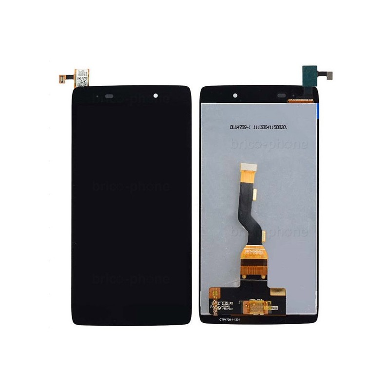Ecran Noir comprenant VItre et LCD pour Alcatel One Touch Idol 3 4.7 et Dual SIM photo 2